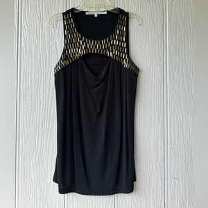 Rachel Roy Embellished Neckline Top